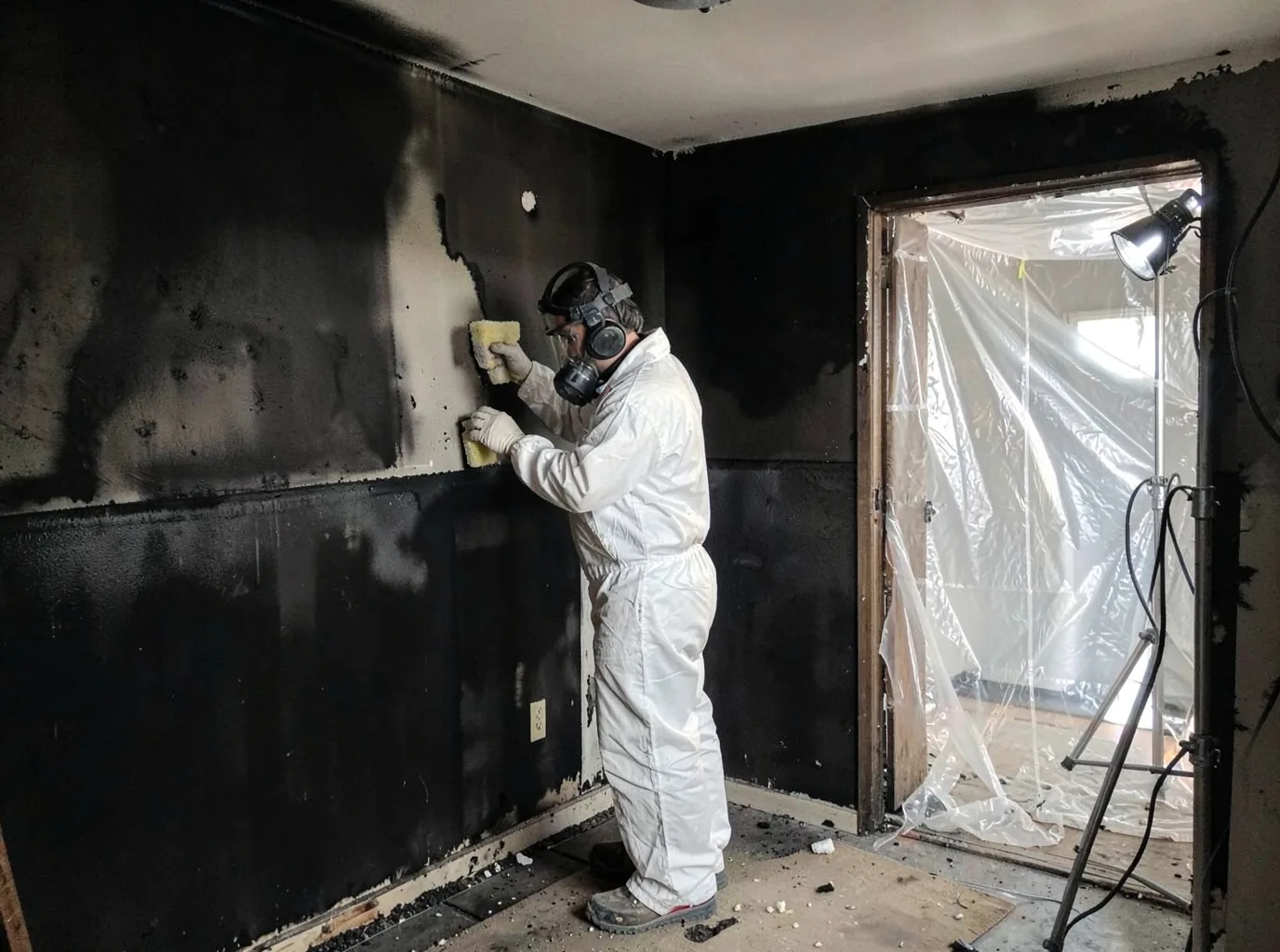 Fire Damage Restoration company in Michigan Center, MI